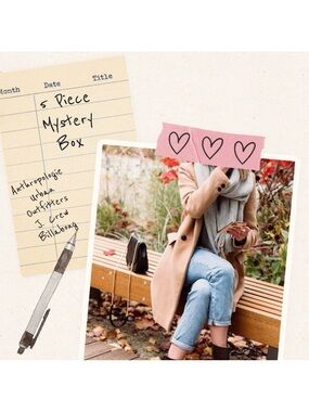 5 Piece New Inventory Mystery Box Anthropologie Urban Outfitters J Crew Madewell